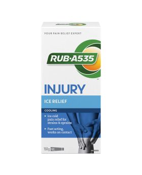 Rub.A535 Injury Pain Relief Ice Cooling Gel For Strains & Sprains 150g
