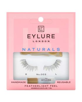Eylure Naturals Featherlight Feel Reusable False Eye Lashes No. 003, Pack of 1 Pair