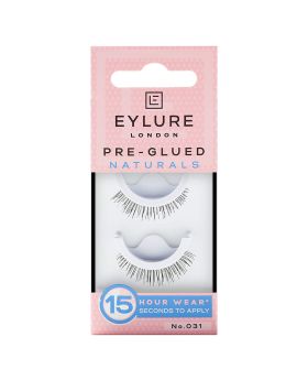 Eylure Pre-Glued False Eye Lashes - Naturals No. 031, Pack of 1 Pair