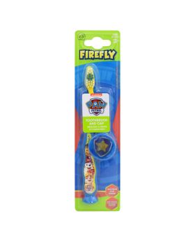 Firefly Paw Patrol Toothbrush & Cap For 3+ Year Kids, Pack of 1's