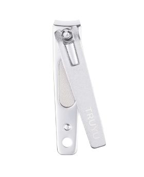 QVS Truyu Nail Clipper With Built-In Laser File, Pack of 1's