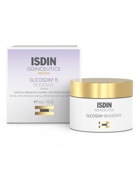 Isdin Isdinceutics Renew Glicoisdin 15 Moderate Facial Night Cream with Peeling Glycolic acid 50ml