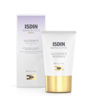 Isdin Isdinceutics Renew Glicoisdin 15 Moderate Facial Night Gel with Peeling Glycolic acid 50g