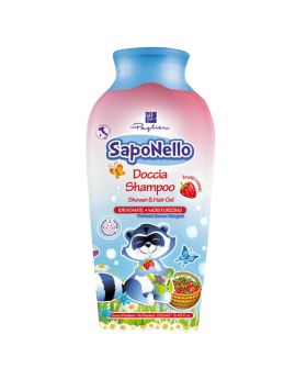 Saponello Moisturizing Fruity Shower & Hair Gel Shampoo For Children 250ml