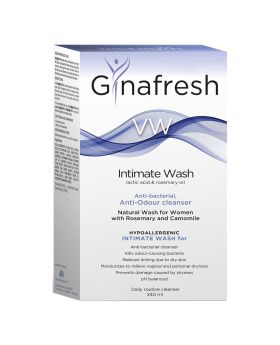 Gynafresh VW Anti-Odour Cleansing Anti-Bacterial Intimate Wash For Women 240ml