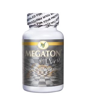Natural Fervor Megaton Silver Super Multivitamin Tablets For Men, Pack of 100's
