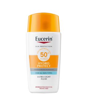 Eucerin Sun Face Hydro Protect SPF 50+ Ultra Light Fluid Sunscreen 50ml