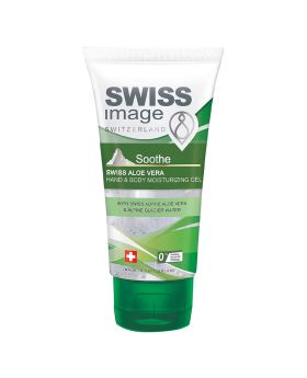 Swiss Image Soothe Swiss Aloe Vera Hand & Body Moisturizing Gel For All Skin Types 75ml