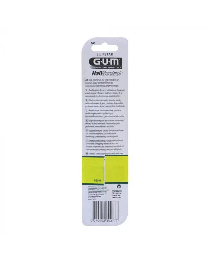 GUM Dual Action Tongue Cleaner 760