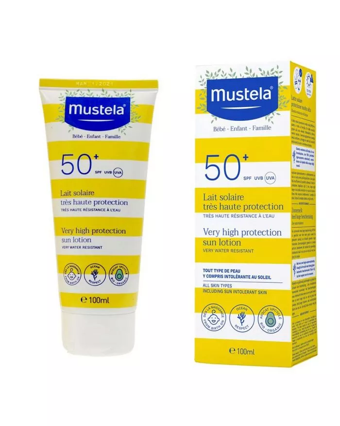 Mustela very high protection hot sale sun lotion spf 50