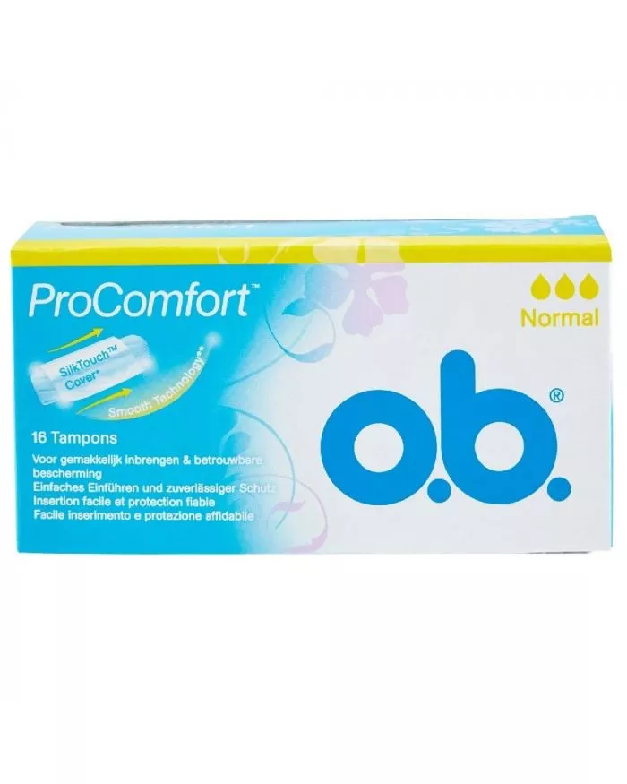 Buy OB ProComfort Normal Tampons, Pack of 16's Online at Best