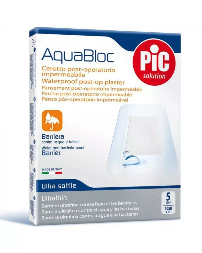 Buy Pic AquaBloc Post-Op Plaster 10 cm x 8 cm 5's Online at Best
