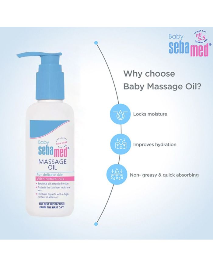 Sebamed baby deals soothing massage oil