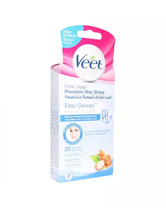Buy Veet Sensitive Skin Wax Strips 20's Online at Best Price in UAE | Aster  Online