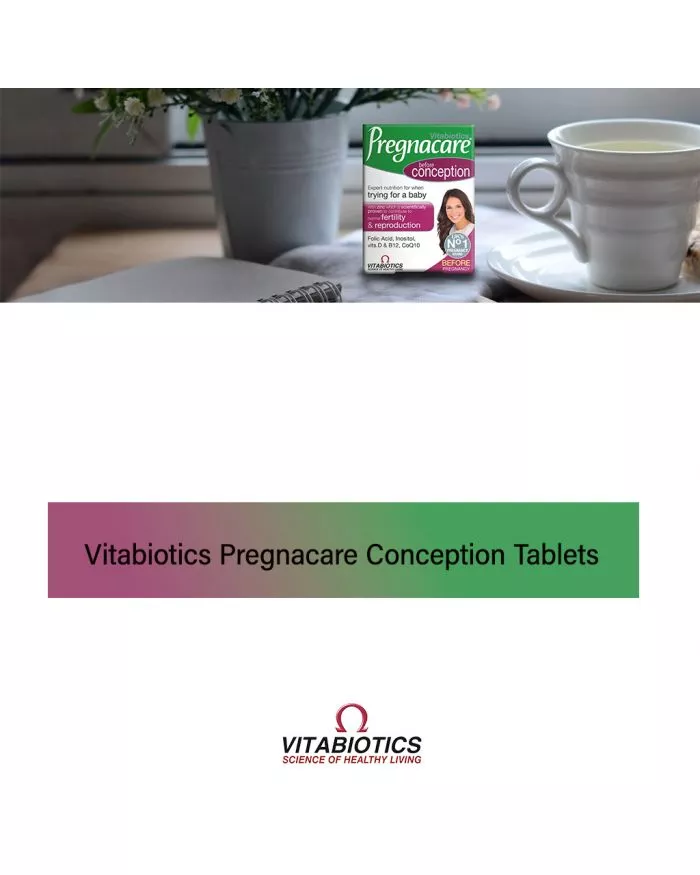 Buy Vitabiotics Pregnacare Before Conception Supplement Tablets Pack Of 30 S Online At Best Price In Uae Aster Online