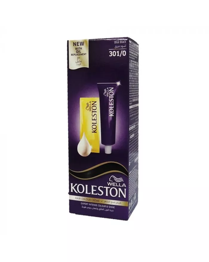 Buy Wella Koleston Hair Color Cream Blue Black 301/0 Online at Best Price  in UAE | Aster Online