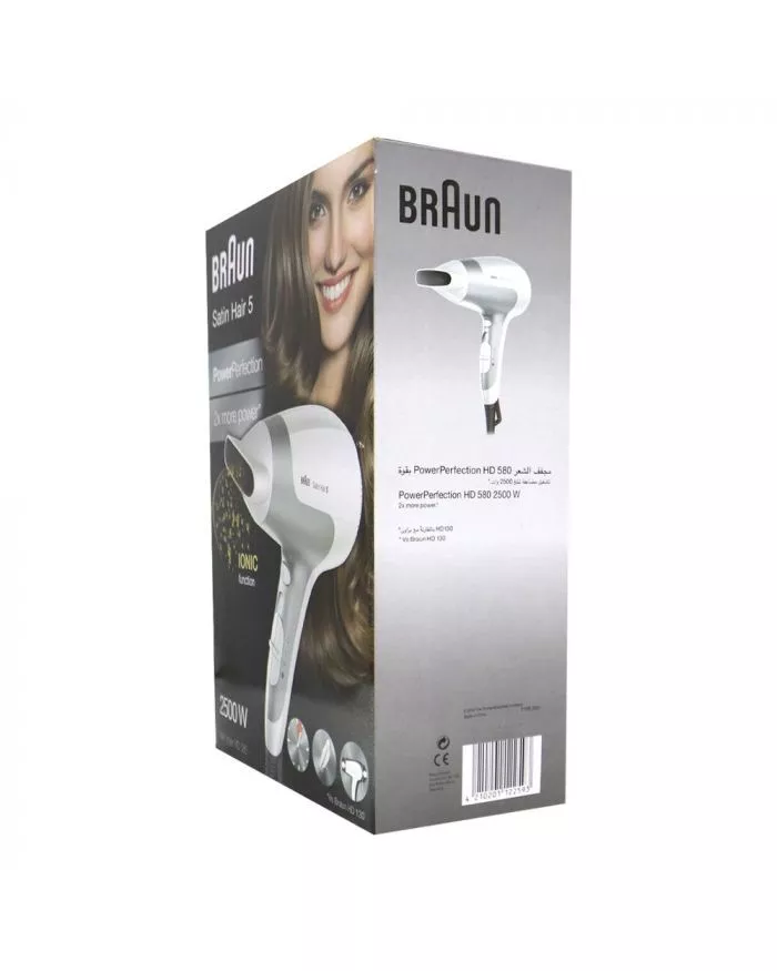 Buy Braun Satin Hair 5 Dryer HD580 Online at Best Price in UAE | Aster  Online