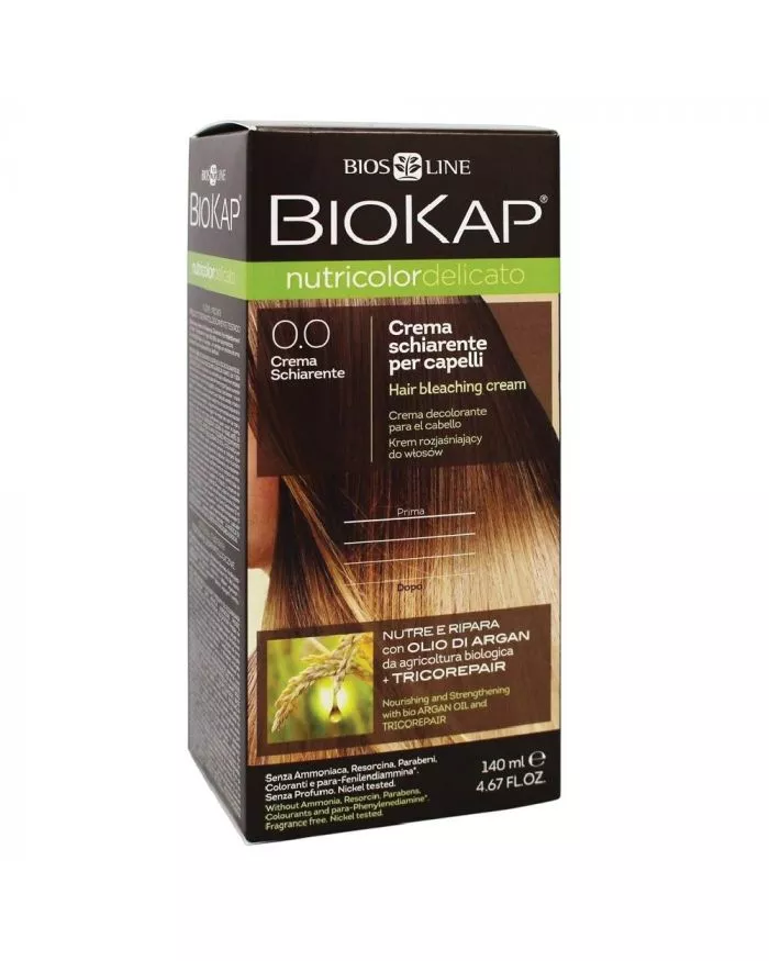 Buy Biokap Nutricolor Delicato  Hair Bleaching Cream 140 mL Online at  Best Price in UAE | Aster Online