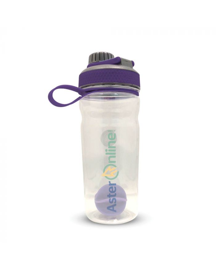 Blender Bottle - 20oz Skins Palms 01 Purple On Purple