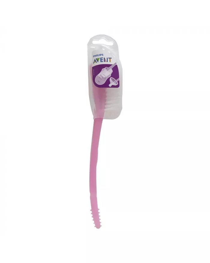 Philips Avent Bottle and Teat Brush (Pink)