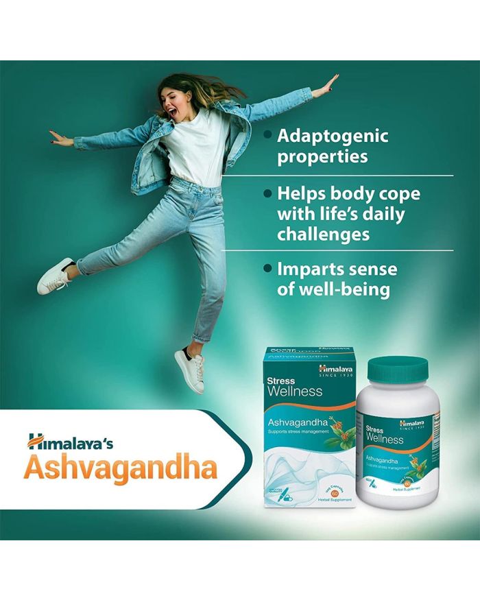 Buy Himalaya Ashvagandha Capsules 120 s Online at Best Price in