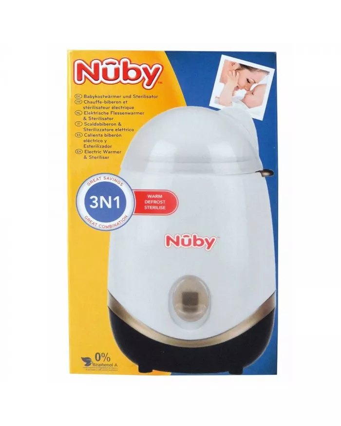 Nuby one sales touch bottle warmer