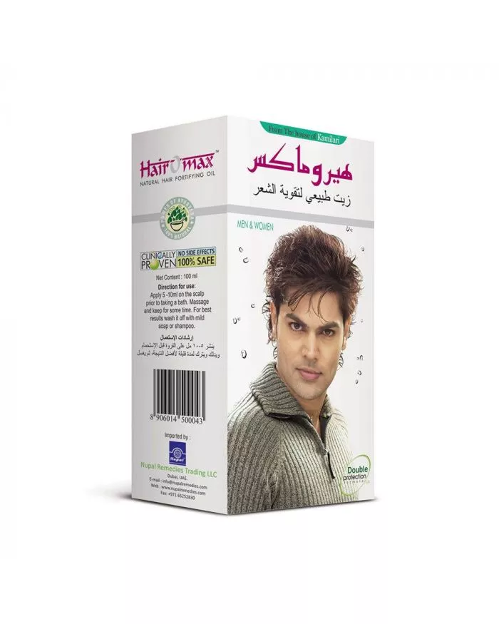 Buy Nupal HairOmax Natural Hair Fortifying Oil 100 mL Online at Best Price  in UAE | Aster Online