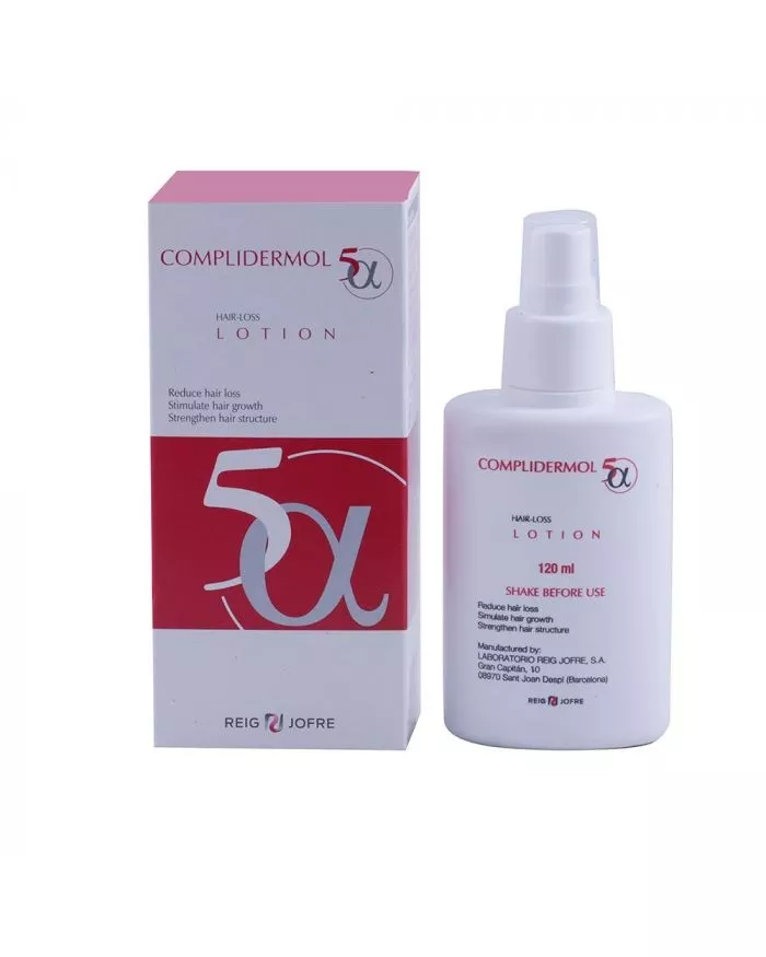 Buy Complidermol 5 Alpha Hair Loss Lotion 120 mL Online at Best Price in  UAE | Aster Online