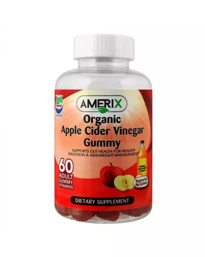Buy Amerix Organic Apple Cider Vinegar Adult Chewable Gummies 60's Online  at Best Price in UAE | Aster Online