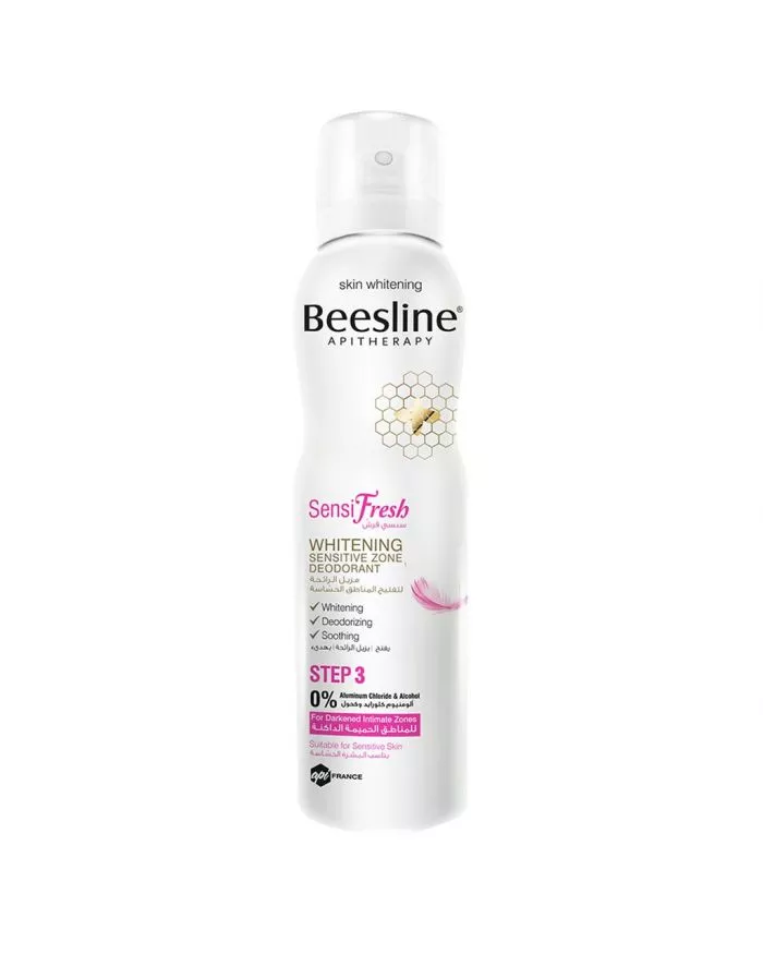 Buy Beesline® SensiFresh Whitening Sensitive Zone Deodorant Spray 150 mL  Online at Best Price in UAE | Aster Online