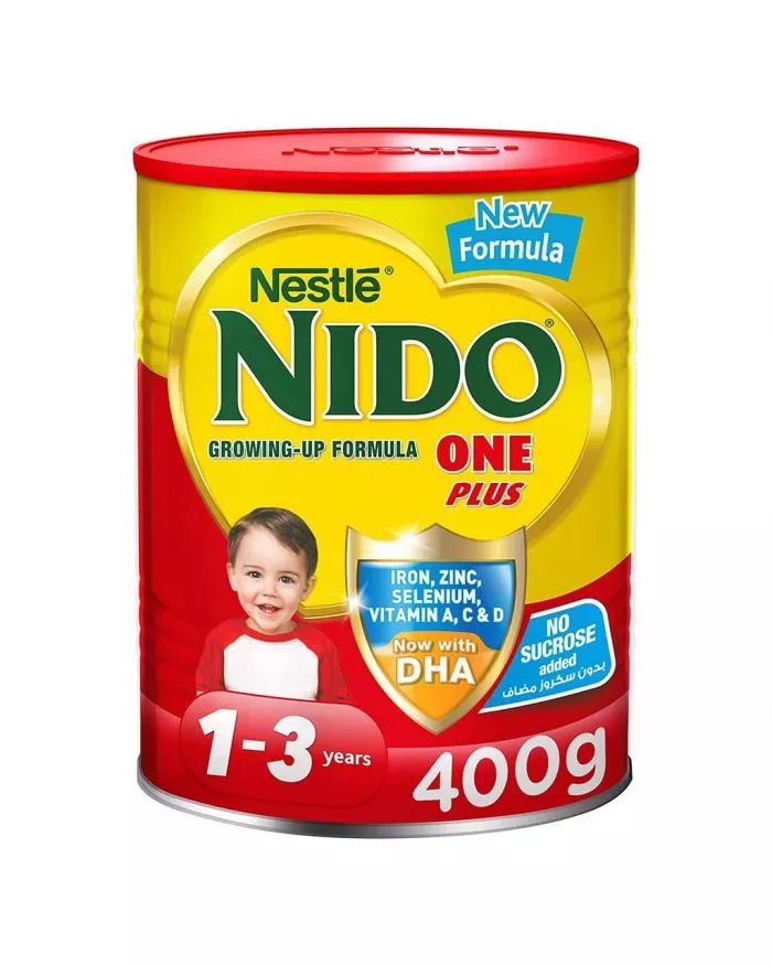 Buy Nestle NIDO 1+ Growing Up Milk Formula 400 g Online at Best Price in  UAE