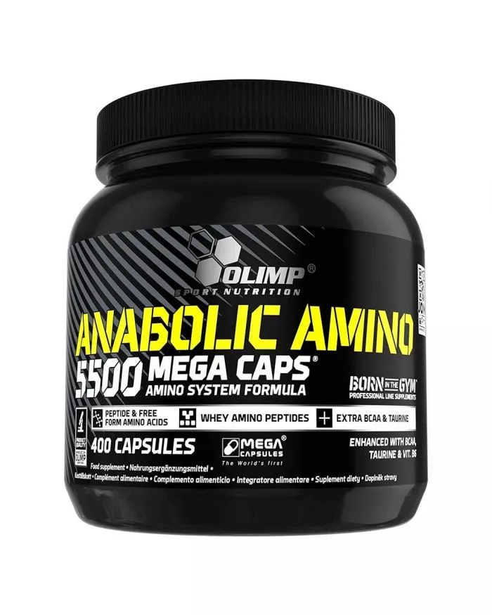 Buy Olimp Amino System Formula Anabolic Amino 5500 Mega Capsules For Muscle  mass 400's Online at Best Price in UAE Aster Online