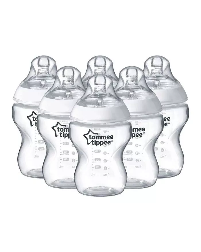 Tommee tippee 260ml hot sale bottles 6 pack