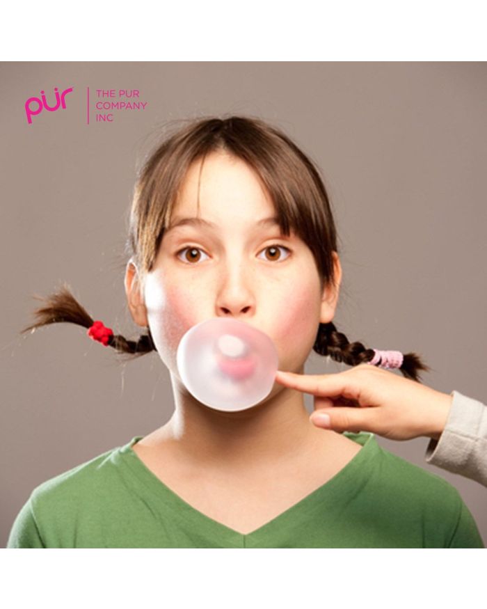 Pur Chewing Bubblegum, 9 pieces