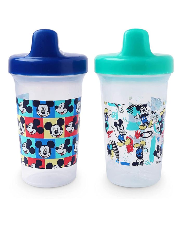Disney Mickey Mouse Baby Boys' 2-Pack Sipper Cups - red/multi, one