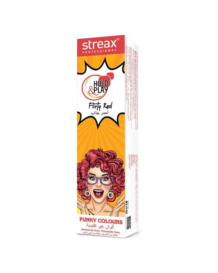 Buy Streax Professional Hold And Play Funky Hair Colour Glorious Green 100g  Online - Shop Beauty & Personal Care on Carrefour UAE