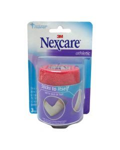 3M Nexcare Athletic Wrap Red 3 inch x 2.2 yards