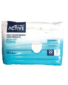 Active Shorts Protective Underwear Small 22's