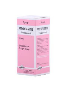 Amydramine Expectorant Cough Syrup 120 mL