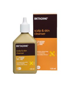 Betadine Scalp & Skin Cleanser 125 mL