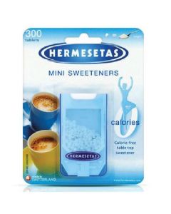 Hermesetas Mini Sweetener Tablets 300's