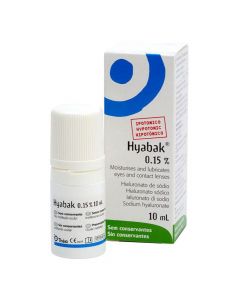 Hyabak 0.15% Eye Drops 10 mL