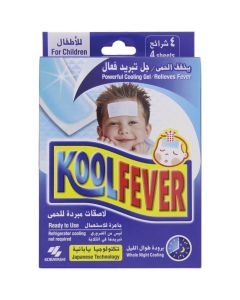 Kool Fever Child Cooling Gel 4's
