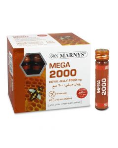 Marnys Mega 2000 Royal Jelly 10 mL Vials 20's