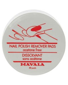 Mavala Nail Polish Remover Pads 30's