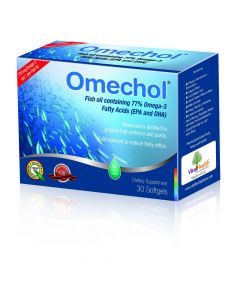 Vital Health Omechol Softgels 30's