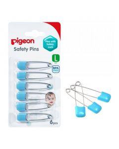 Pigeon Safety Pins 6's L 10881