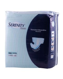 Serenity Classic Super Adult Diapers XL 15's