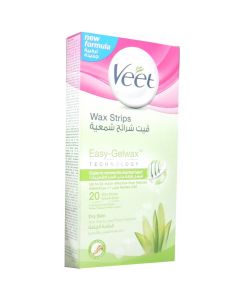 Veet Dry Skin Wax Strips 20's