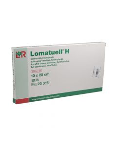 Lohmann & Rauscher Lomatuell H Paraffin Gauze Dressing 10 x 20 cm 10's